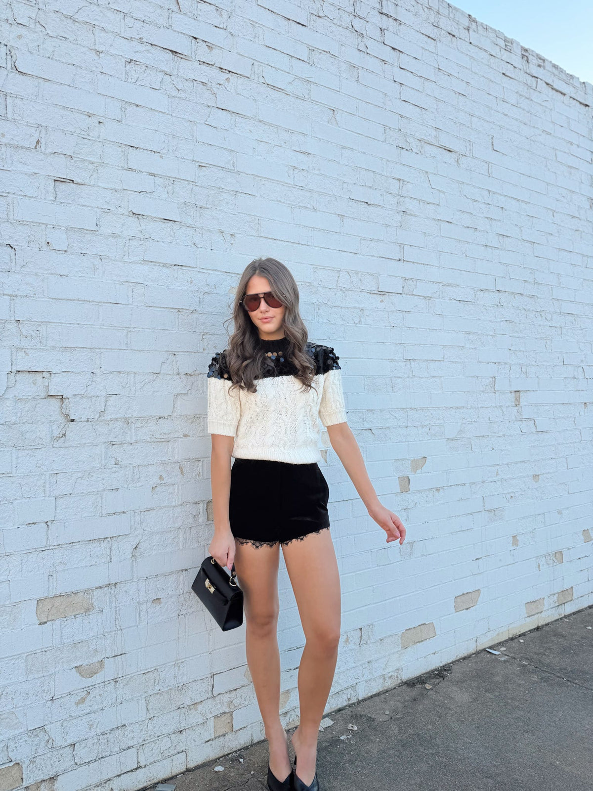 SEQUIN SWEATER