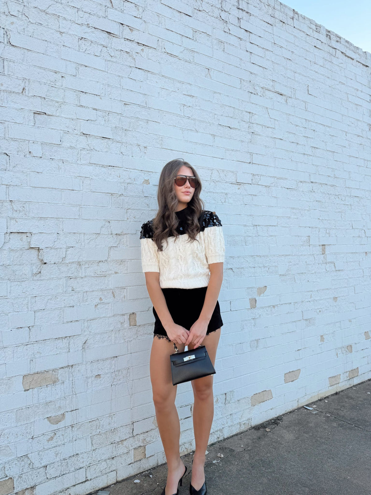 SEQUIN SWEATER
