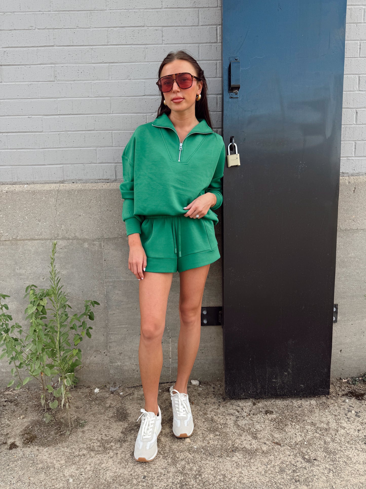 HAWLEY HALF ZIP SWEAT
