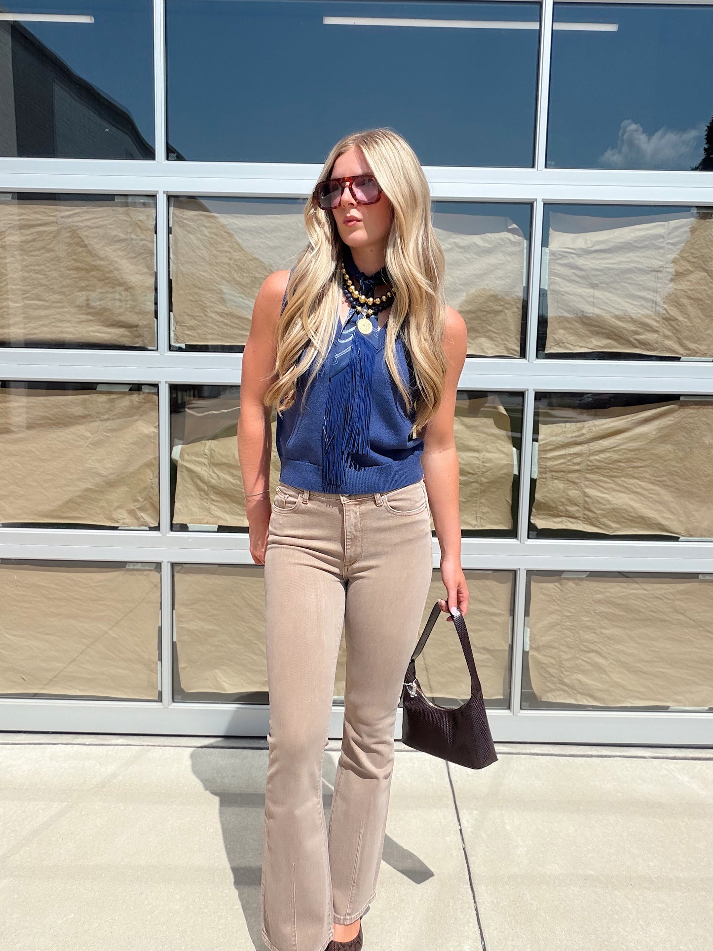 WILLA KNIT V-NECK VEST