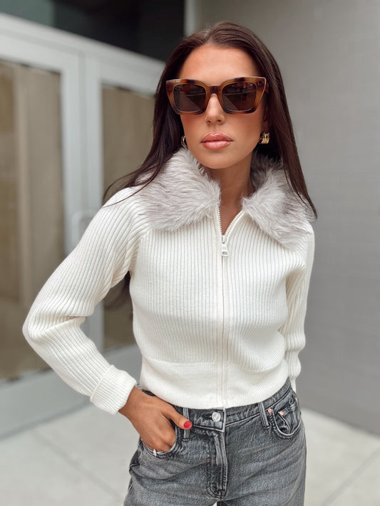 LYSIA SWEATER JACKET