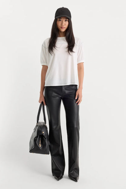 BETTER THAN LEATHER LOW RISE BOOTCUT