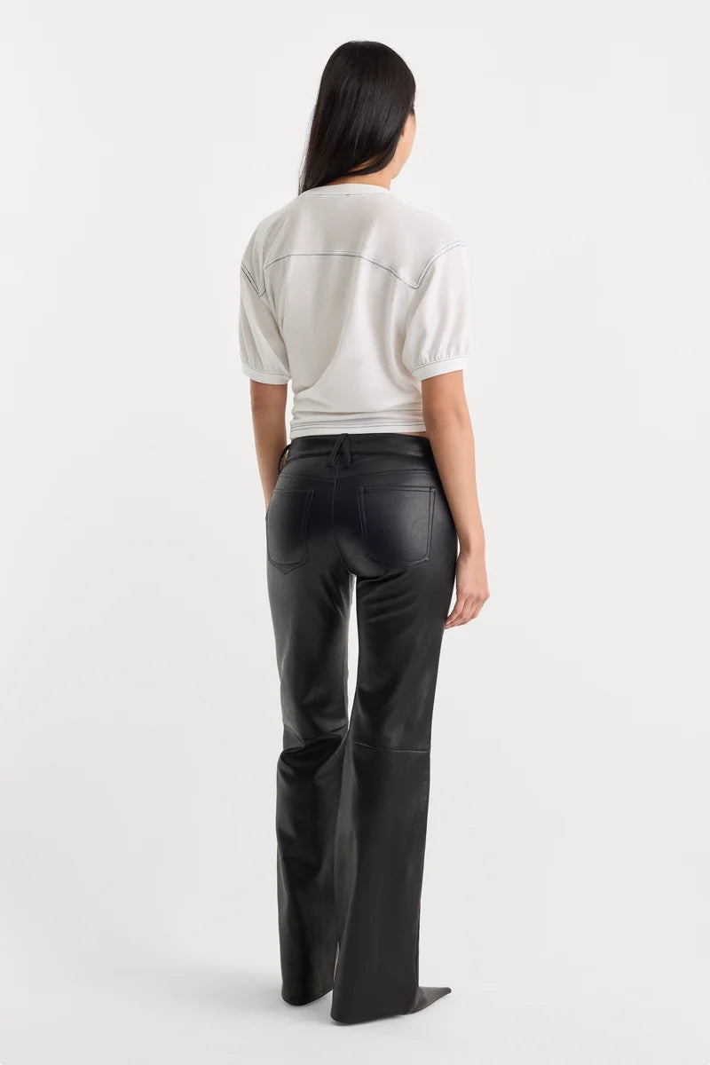 BETTER THAN LEATHER LOW RISE BOOTCUT