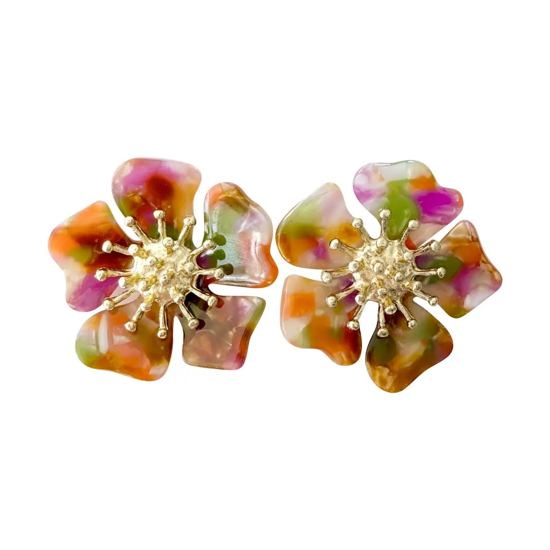 TORUNN FLOWER EARRINGS