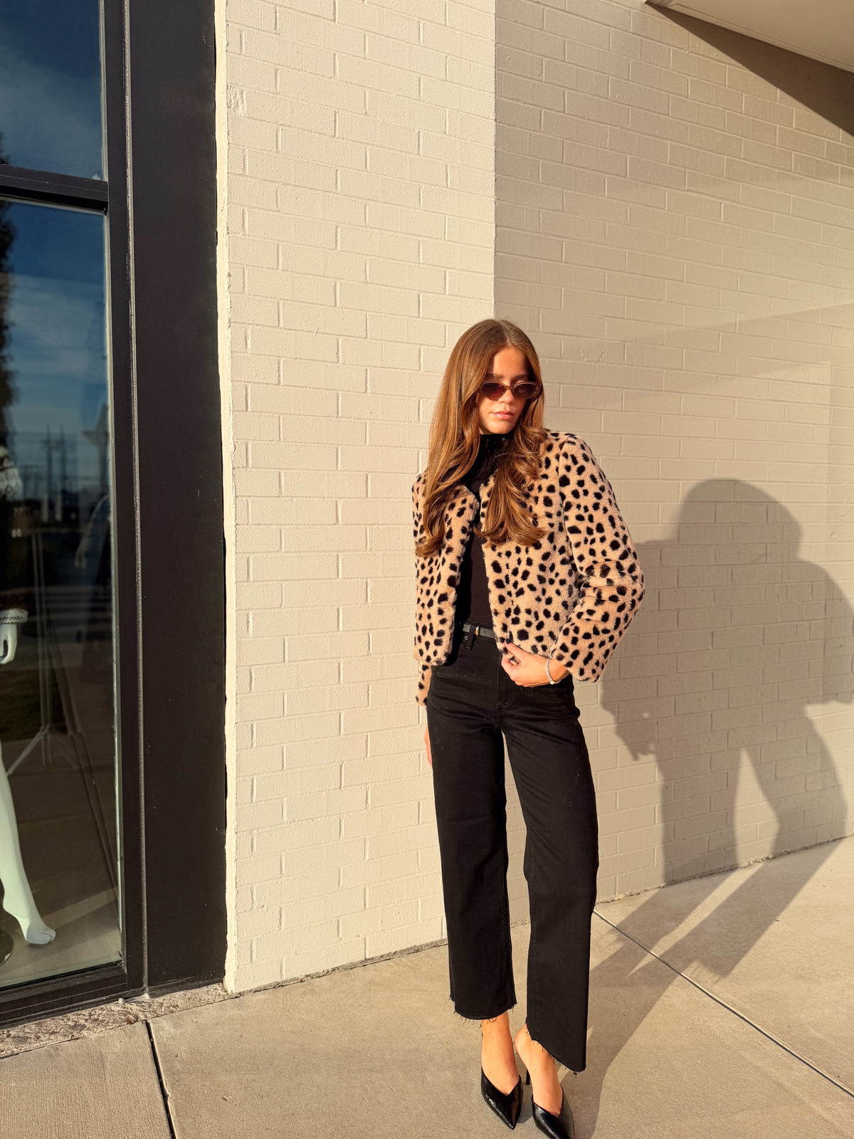CHALET FAUX FUR JACKET