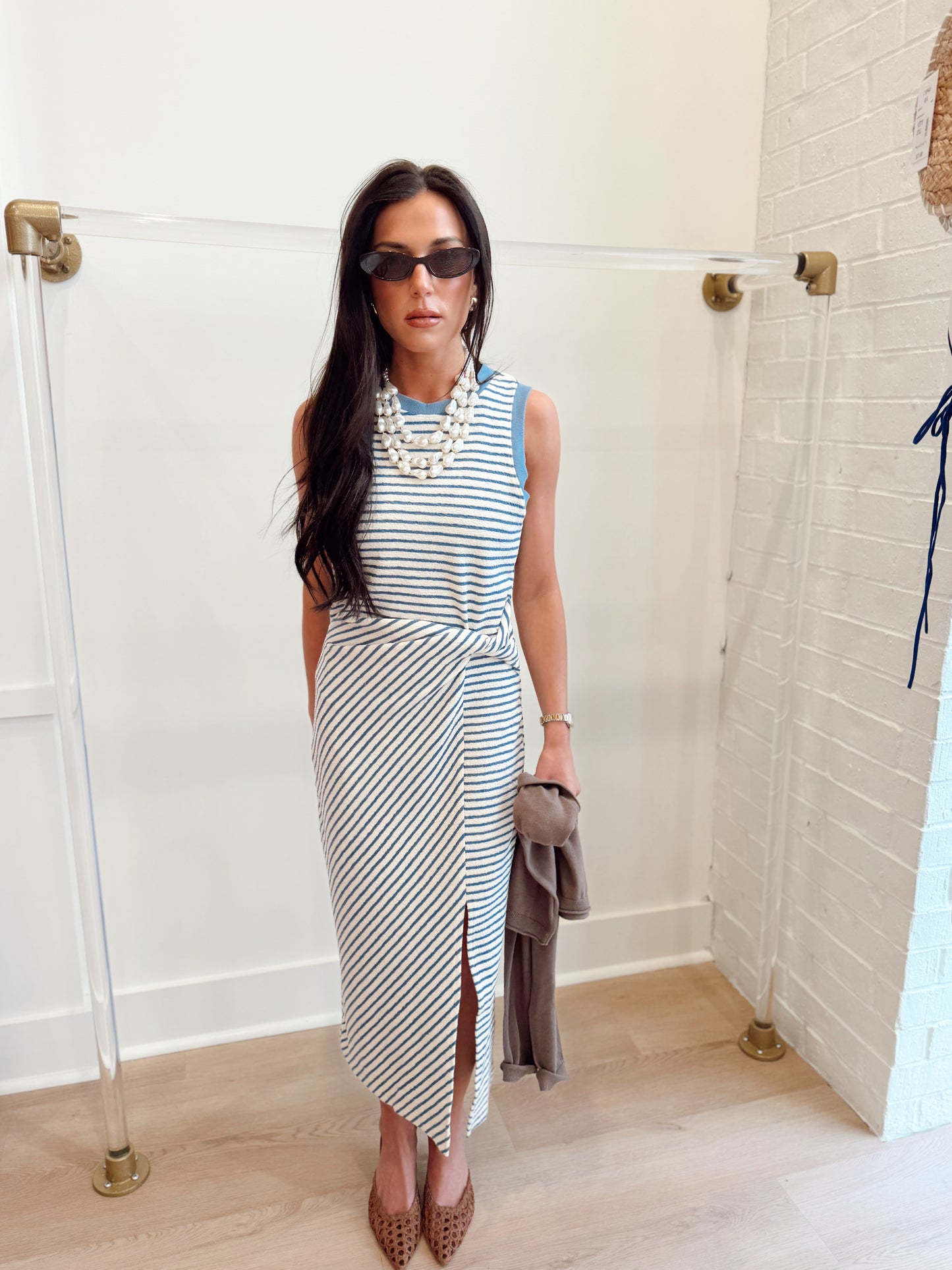 BABYBUD STRIPED DRESS