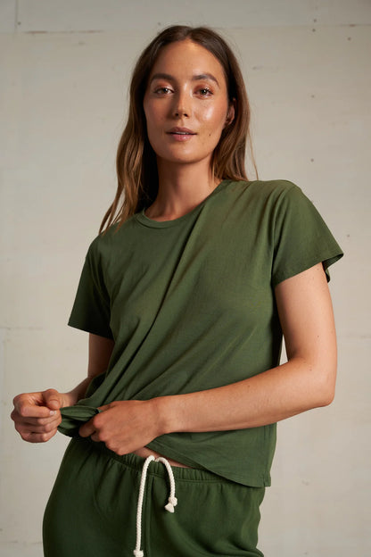 HALREY SHORT SLEEVE BOXY CREW