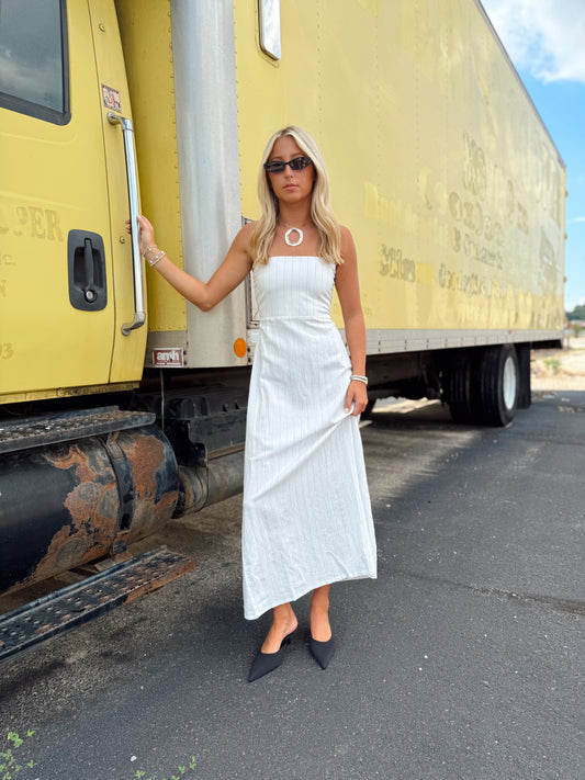 RAINA STRIPED DRESS