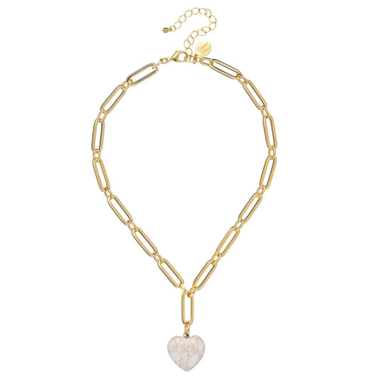 MONROE HEART NECKLACE