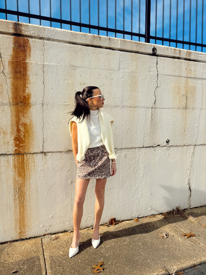 CITY SAFARI MINI SKIRT