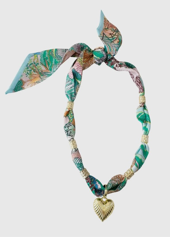 TAHITI SCARF NECKLACE