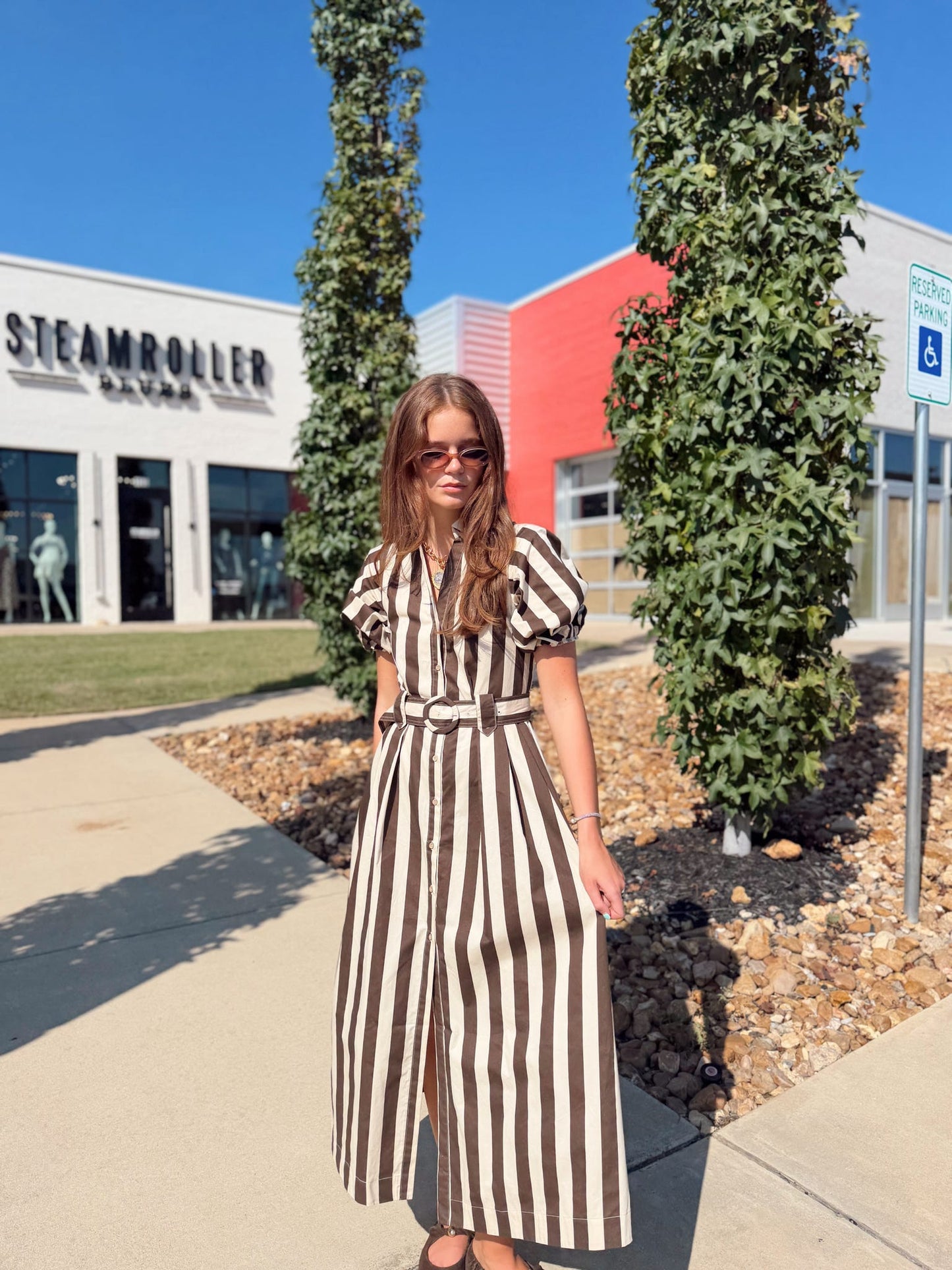 STRIPED MAXI