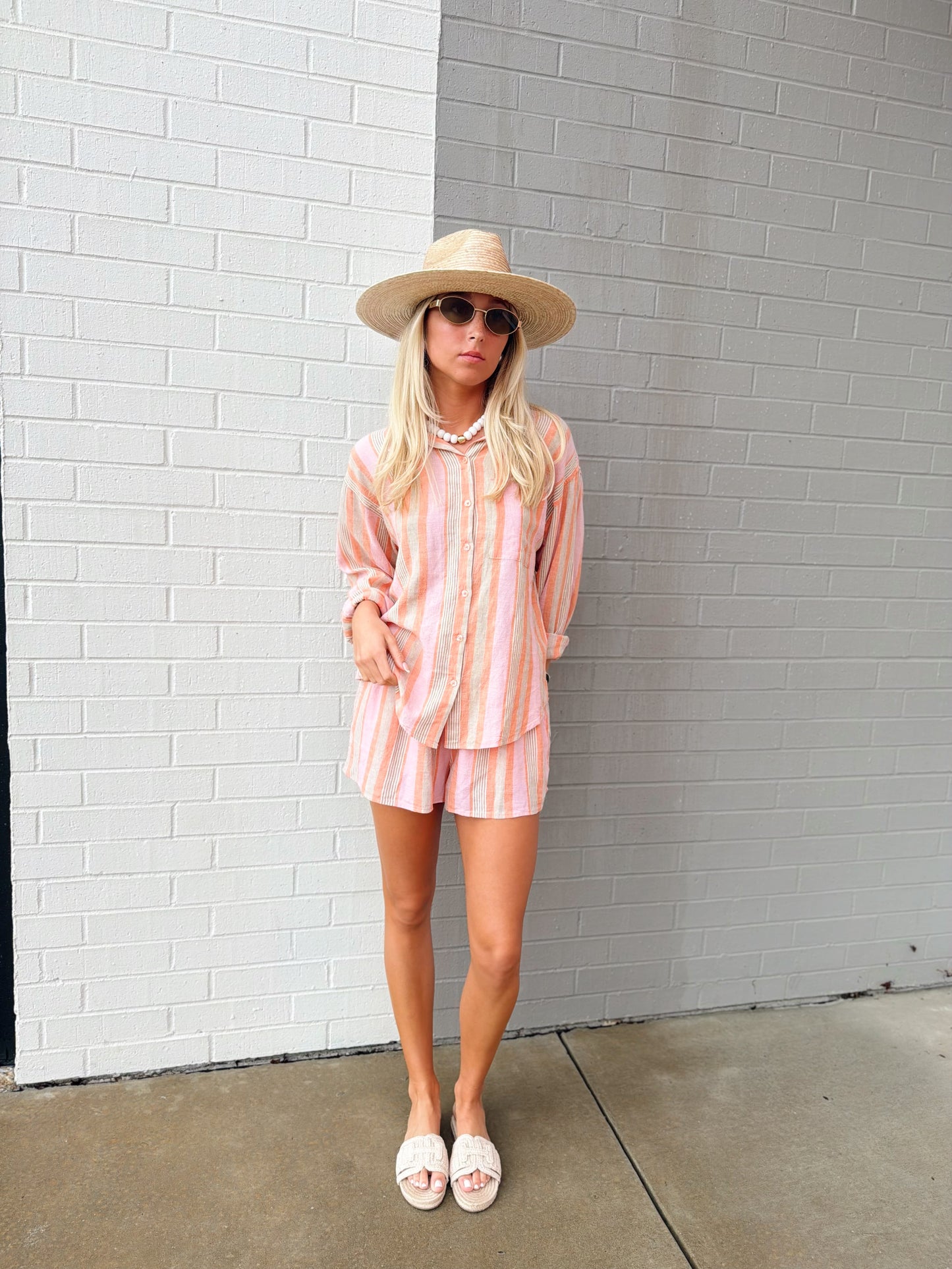 THE PERFECT STRIPED BUTTON UP