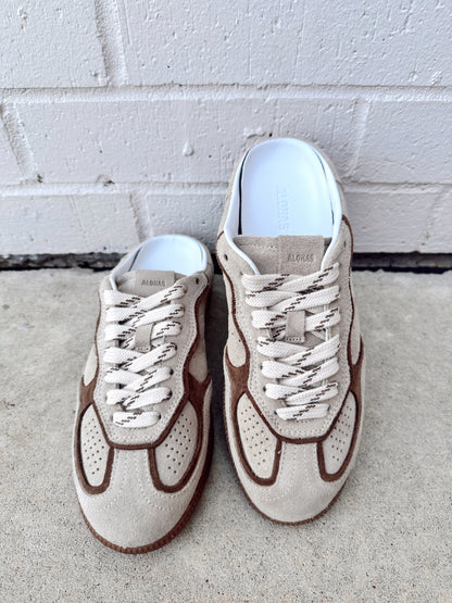 MULE LEATHER SNEAKERS