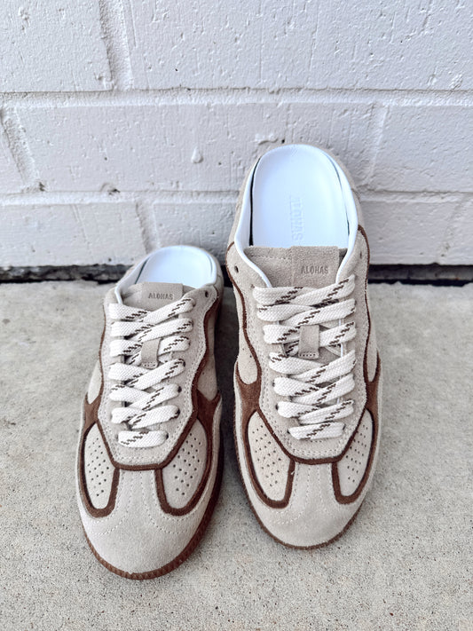 MULE LEATHER SNEAKERS