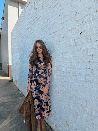 GARDEN GRIT MAXI DRESS