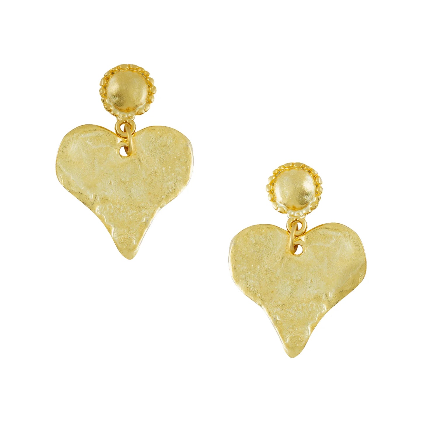HEART DROP EARRINGS