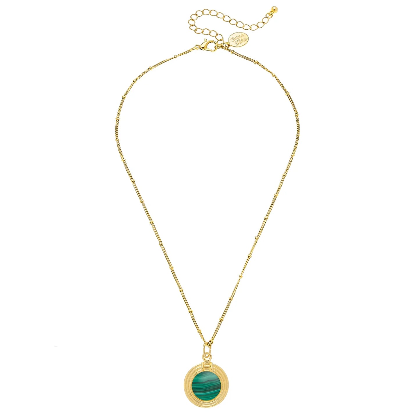 ROMA NECKLACE-MALACHITE