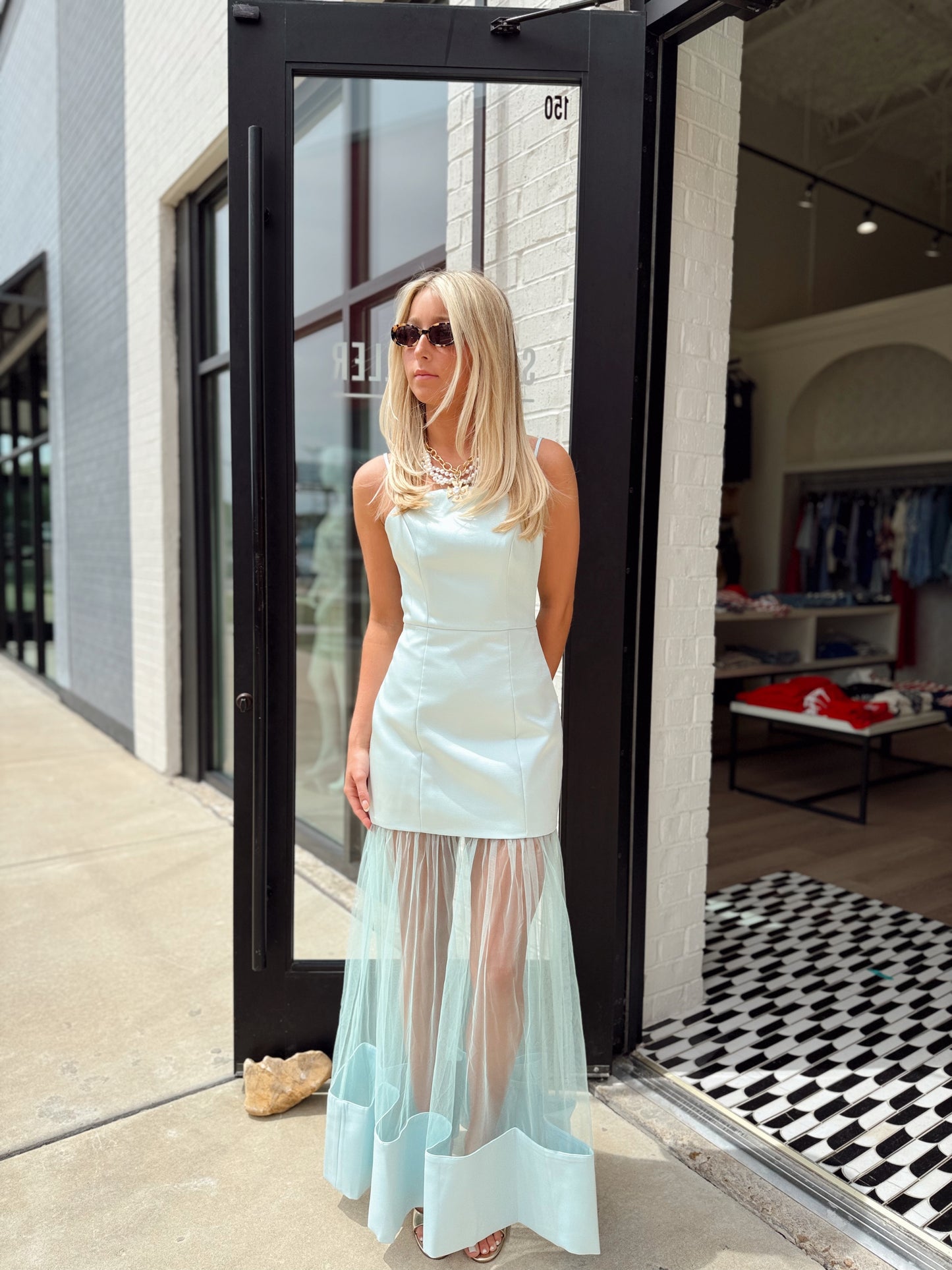MARCELLA STRAPLESS GOWN