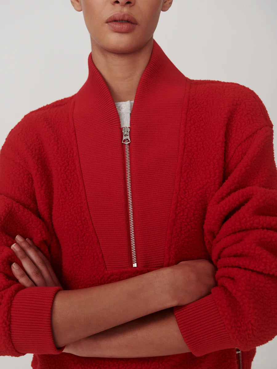 MUMFORD HALF ZIP FLEECE