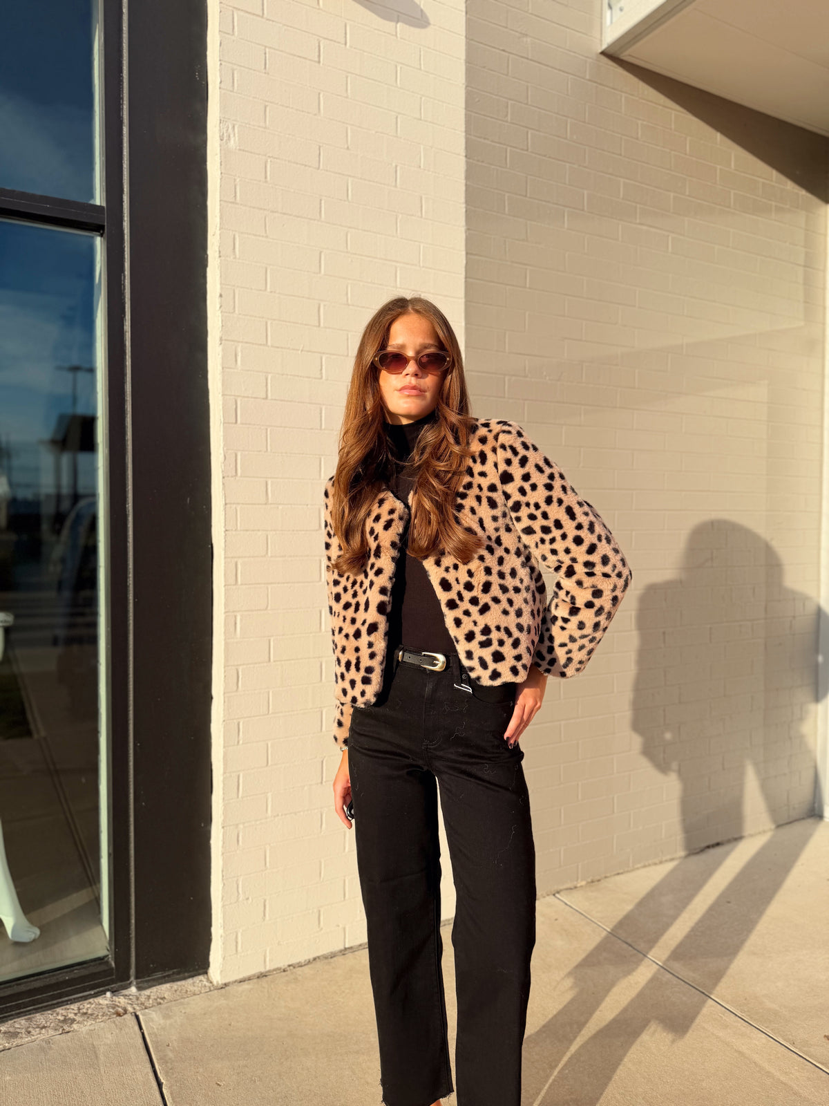 CHALET FAUX FUR JACKET