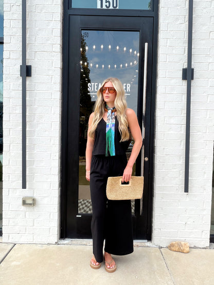 SLOANE V-NECK TOP