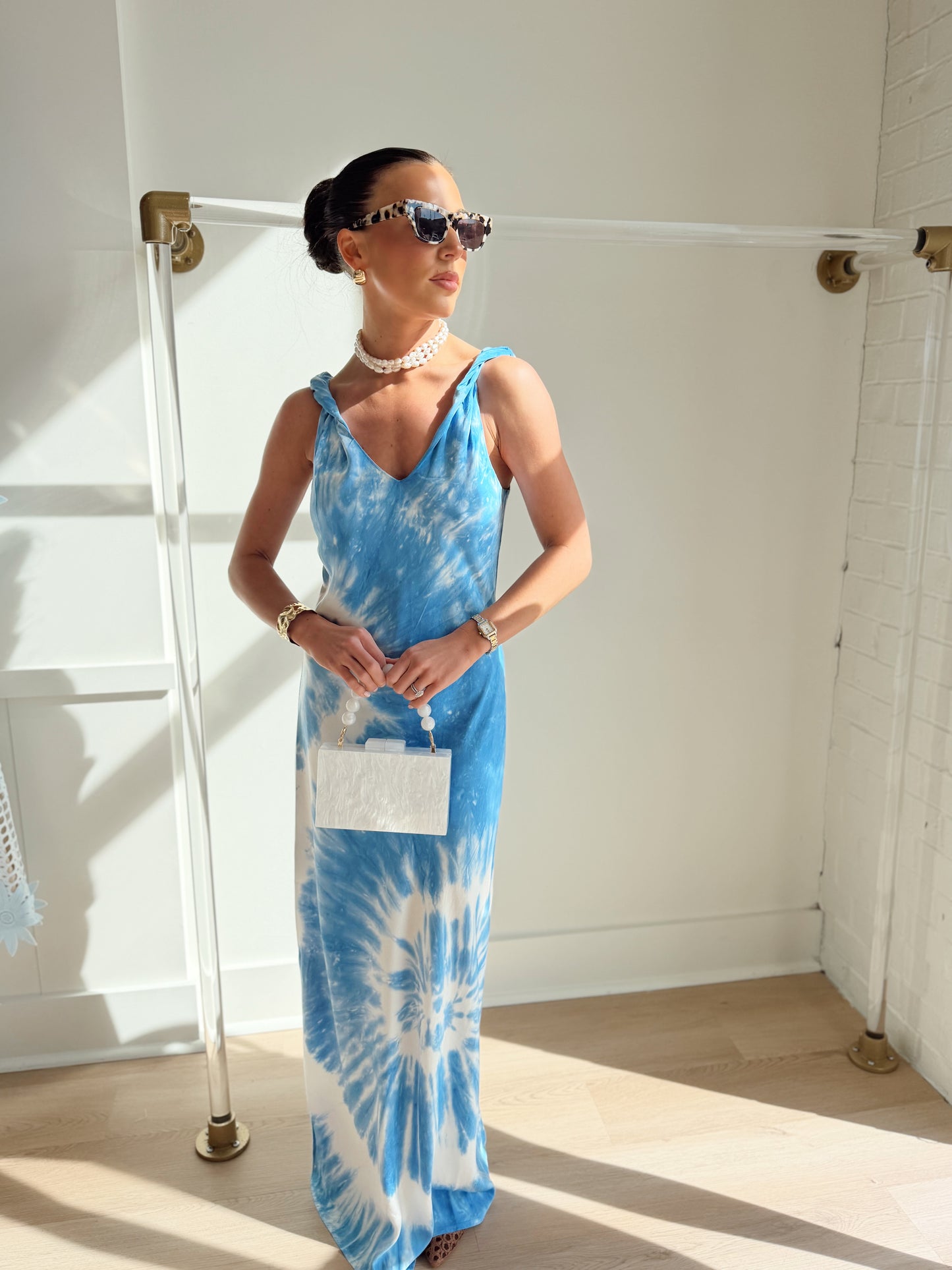 SICILY TIE-DYED DRESS