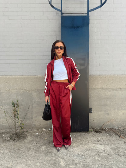 SATIN TRACK PANT