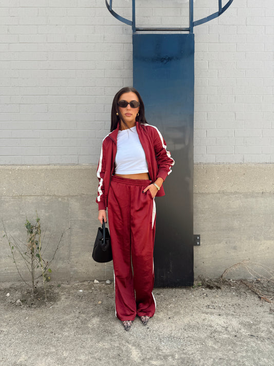 SATIN TRACK PANT