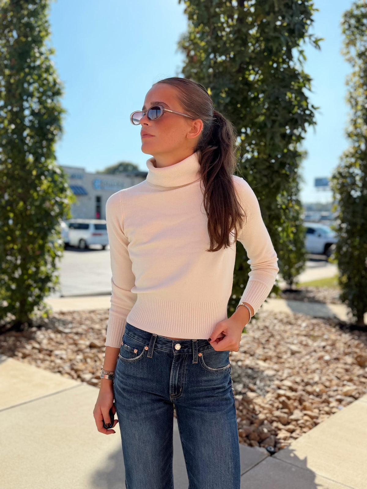 BABY SOFT TURTLENECK SWEATER