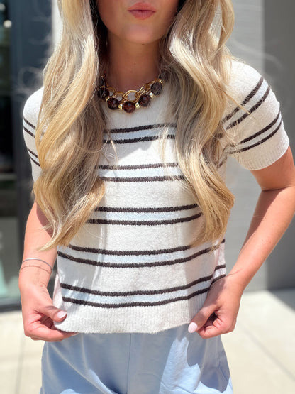 GATEWOOD STRIPES SWEATER