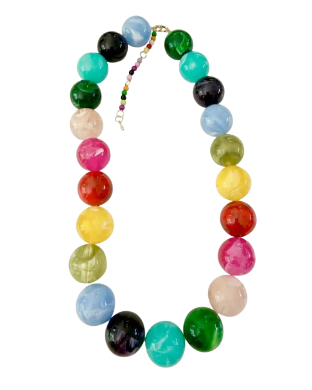 CELIA CHUNKY BEADED NECKLACE