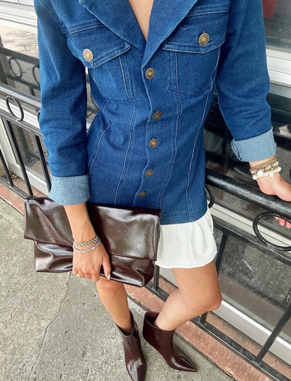 DENIM COMBO MINI
