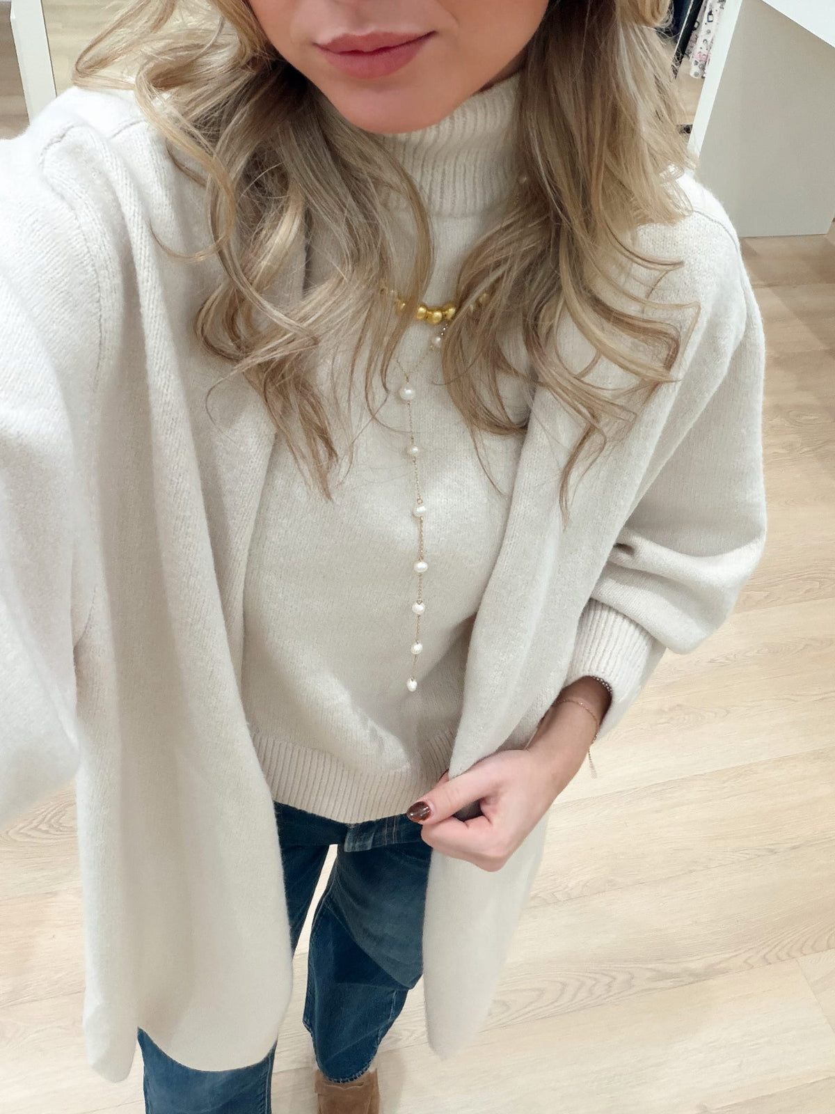 HIGH LOW SWEATER