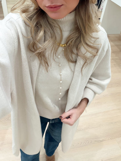 HIGH LOW SWEATER