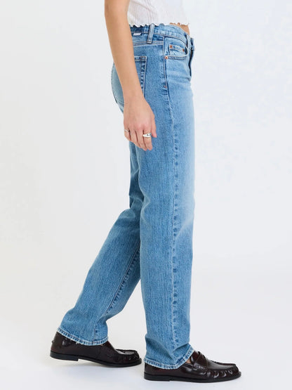 REBEL MID RISE SLIM STRAIGHT