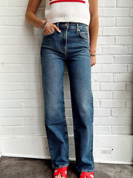 HARPER JEAN MID RISE RELAXED STRAIGHT- ENROLL