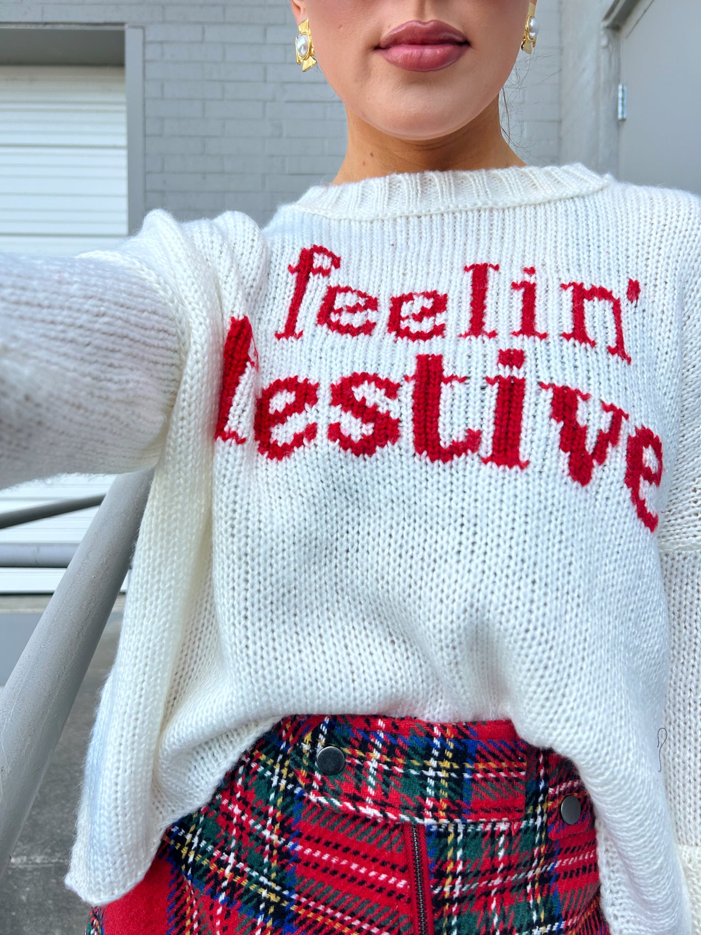 FEELIN FESTIVE SWEATER