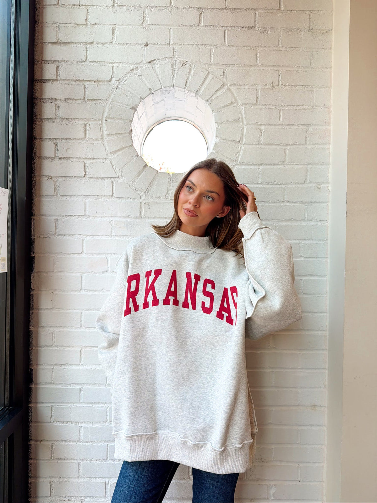 ARKANSAS & AR REVERSIBLE SWEATSHIRT