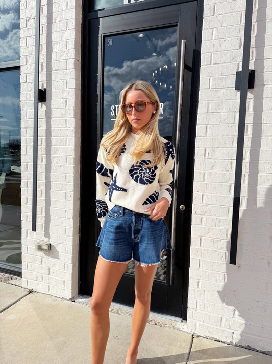 ZOEY SEASHELL SWEATER