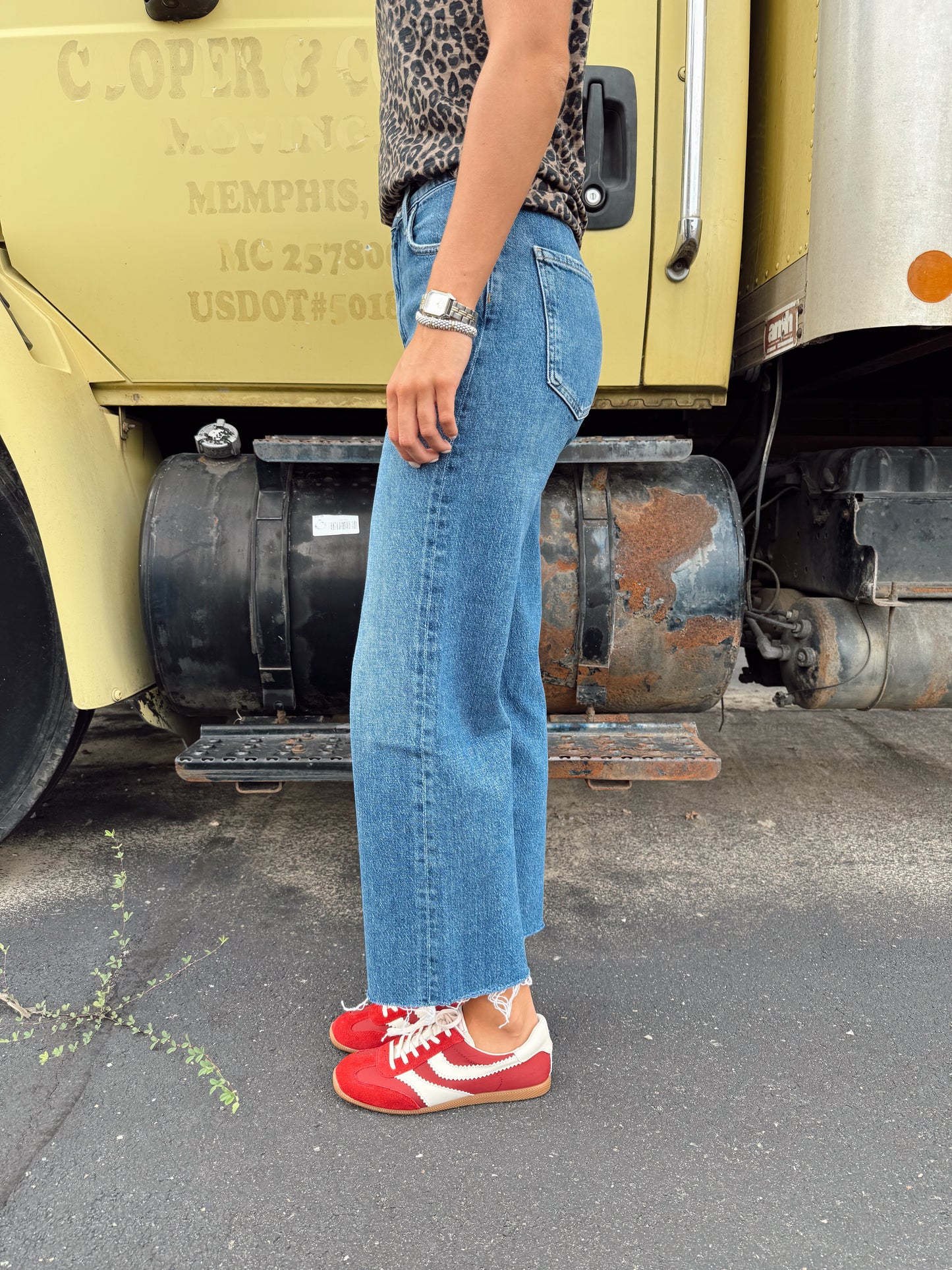 REN HIGH RISE WIDE LEG-CHORD