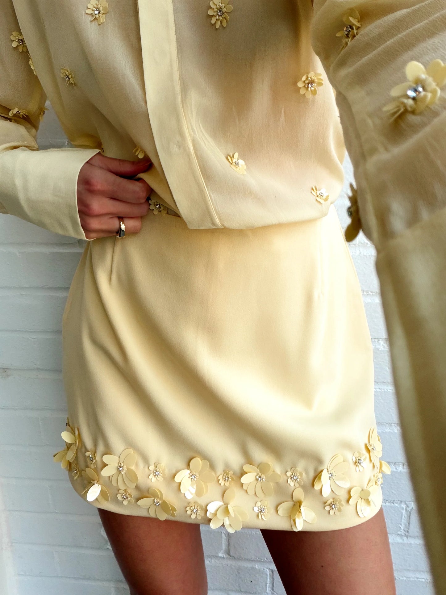 AYLA EMBROIDERED SKIRT