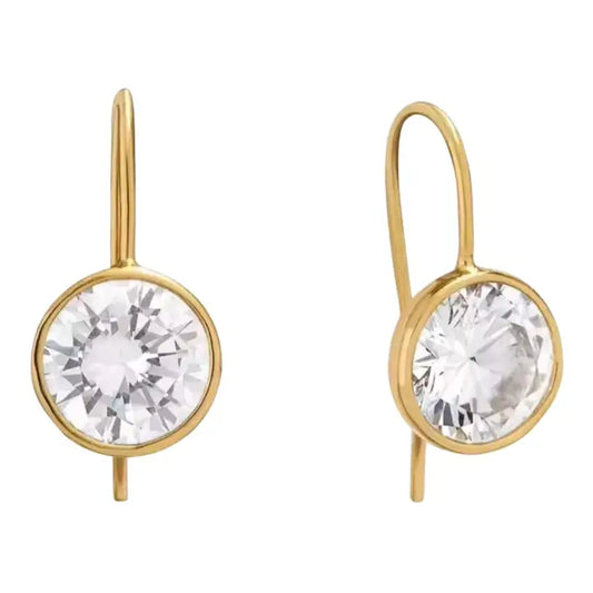 SHAY BEZEL STUDS