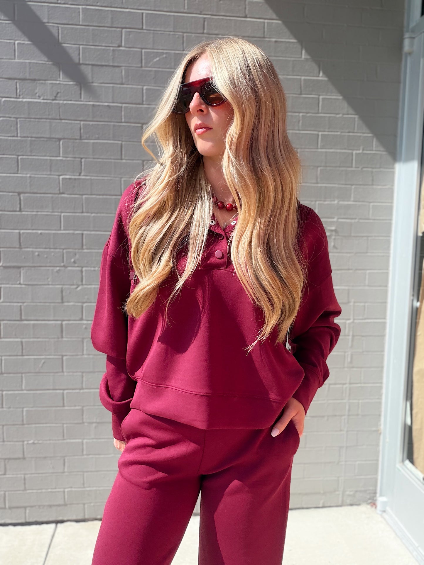 SALLIE SOFT KNIT HOODIE
