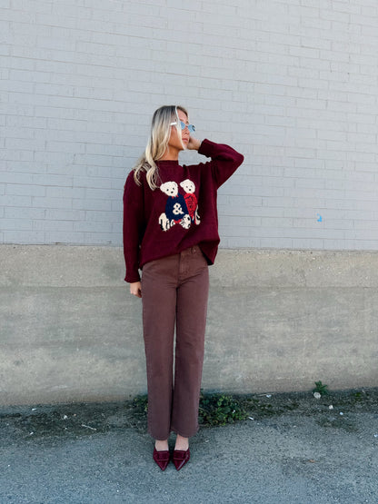 TEDDY BEAR SWEATER