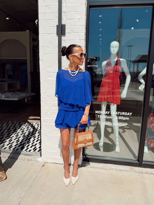 AZURE COAST MINI DRESS