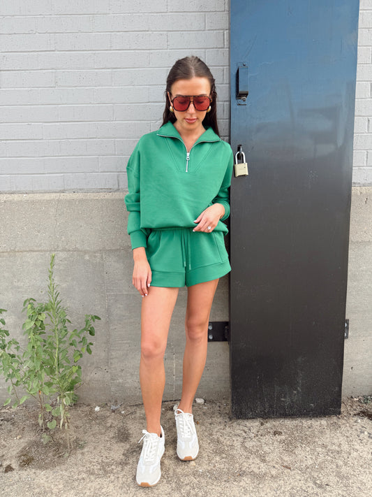 HAWLEY HALF ZIP SWEAT