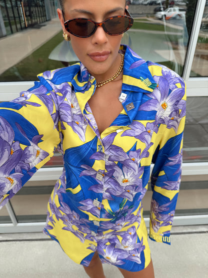 IN THE GARDEN CLASSIC SHIRT DRESS