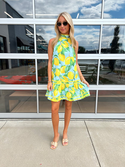 SIMONE HALTER DRESS