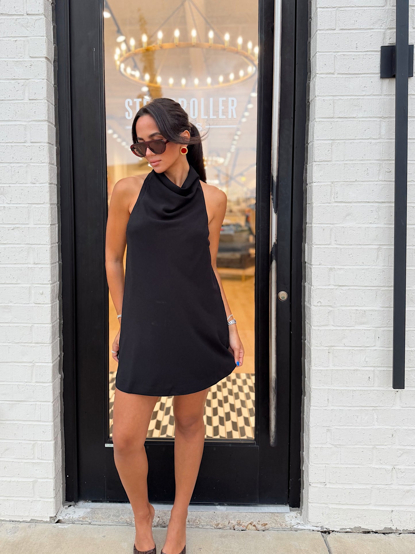 MINI HALTER DRESS